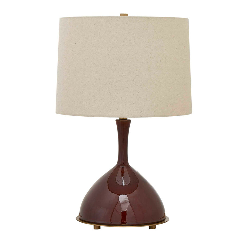 Colette - Table Lamp - Burgundy