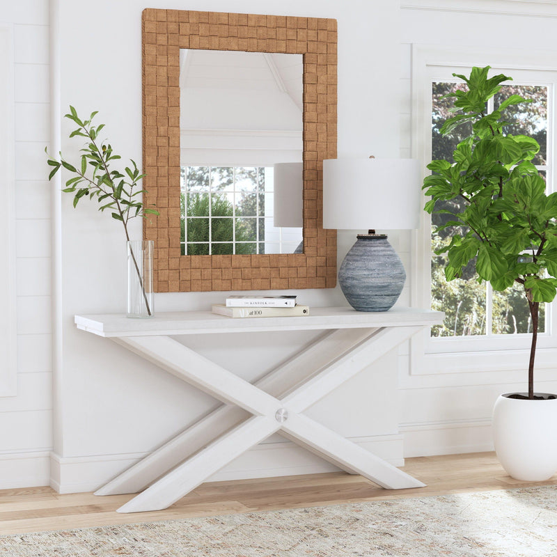 Nadine - Console Table - White