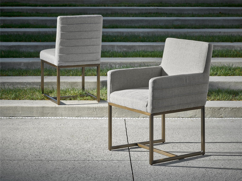 Modern Cooper Side Chair Dark Gray