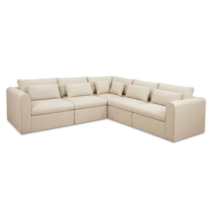 Swift - Classic L Modular Sectional - Light Beige