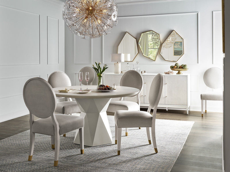 Miranda Kerr Love Joy Bliss Oval Side Chair White