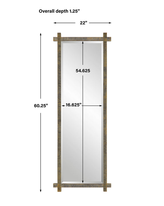 Abanu - Ribbed Dressing Mirror