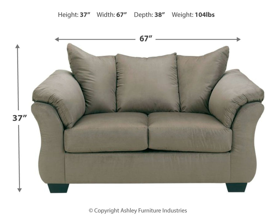 Darcy Loveseat - Cobblestone