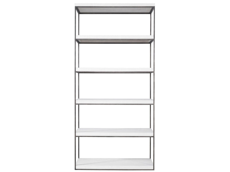 Modern Farmhouse Braxton Etagere Pearl Silver