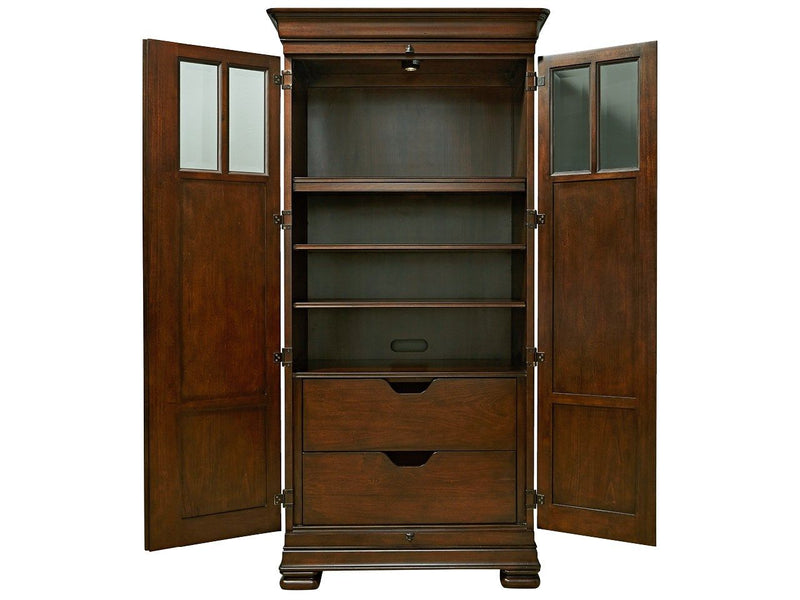 Reprise Tall Cabinet Dark Brown