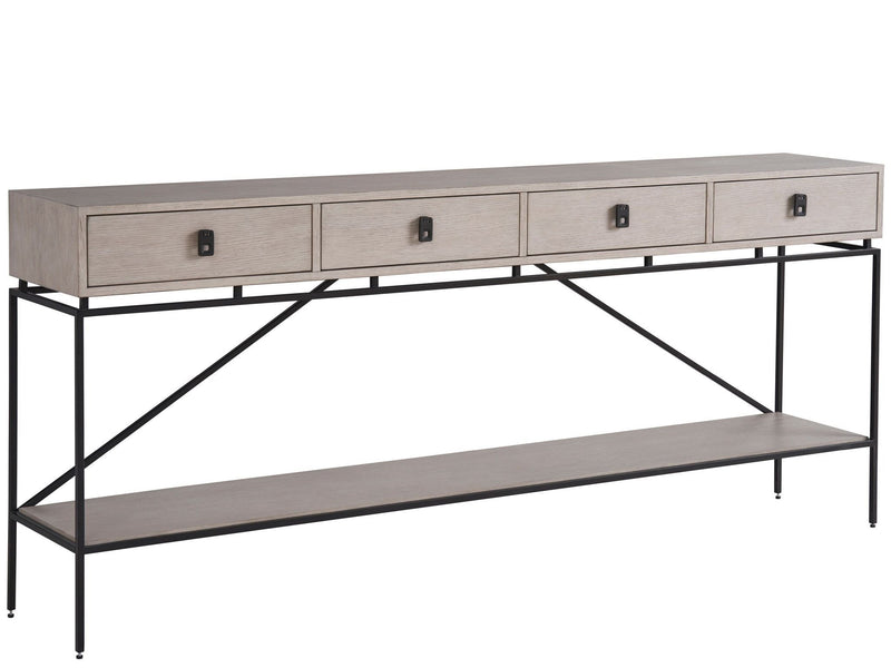 Coalesce - Barber Console - Gray