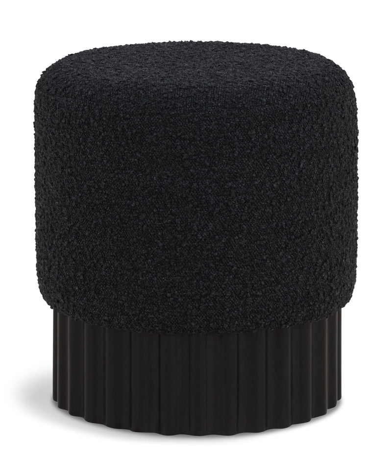 Veranda - Ottoman / Stool With Black Base