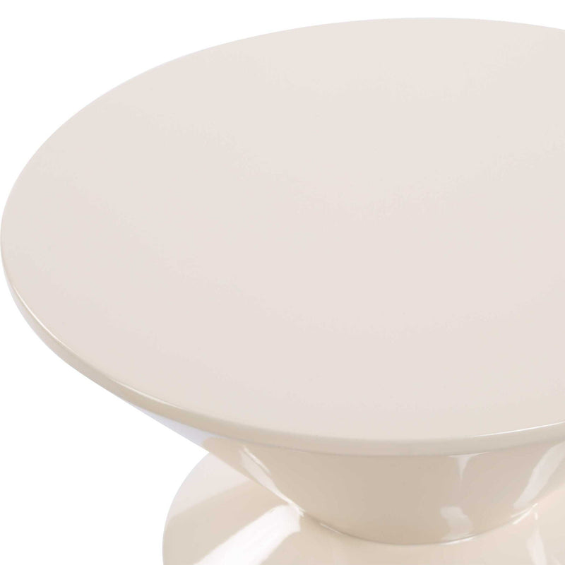 Lyford - Modern Accent Table - White