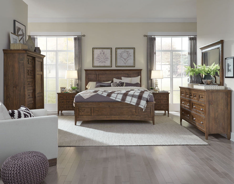 Bay Creek - Landscape Mirror - Toasted Nutmeg
