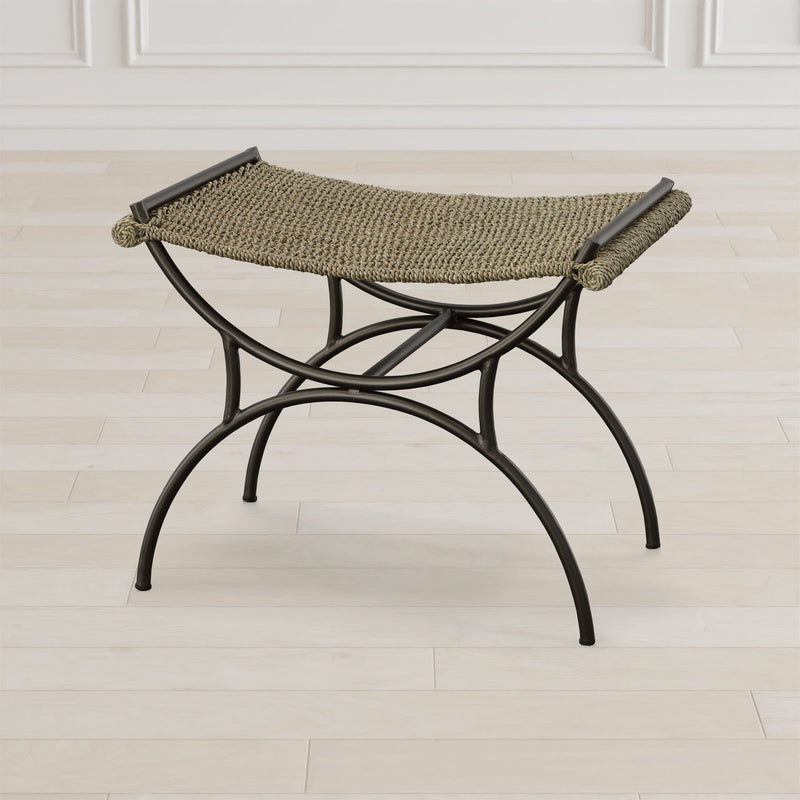 Playa - Seagrass Small Bench - Black