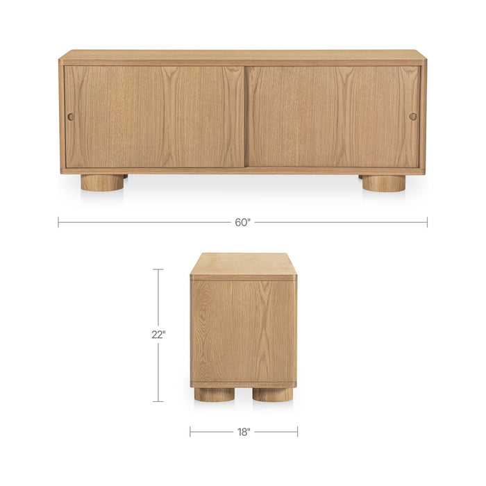 Hobbs - Media Unit - Natural