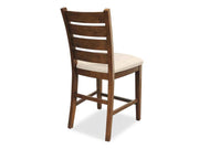 Hartford - Ladder Back Counter Height Chair (Set of 2) - Fawn