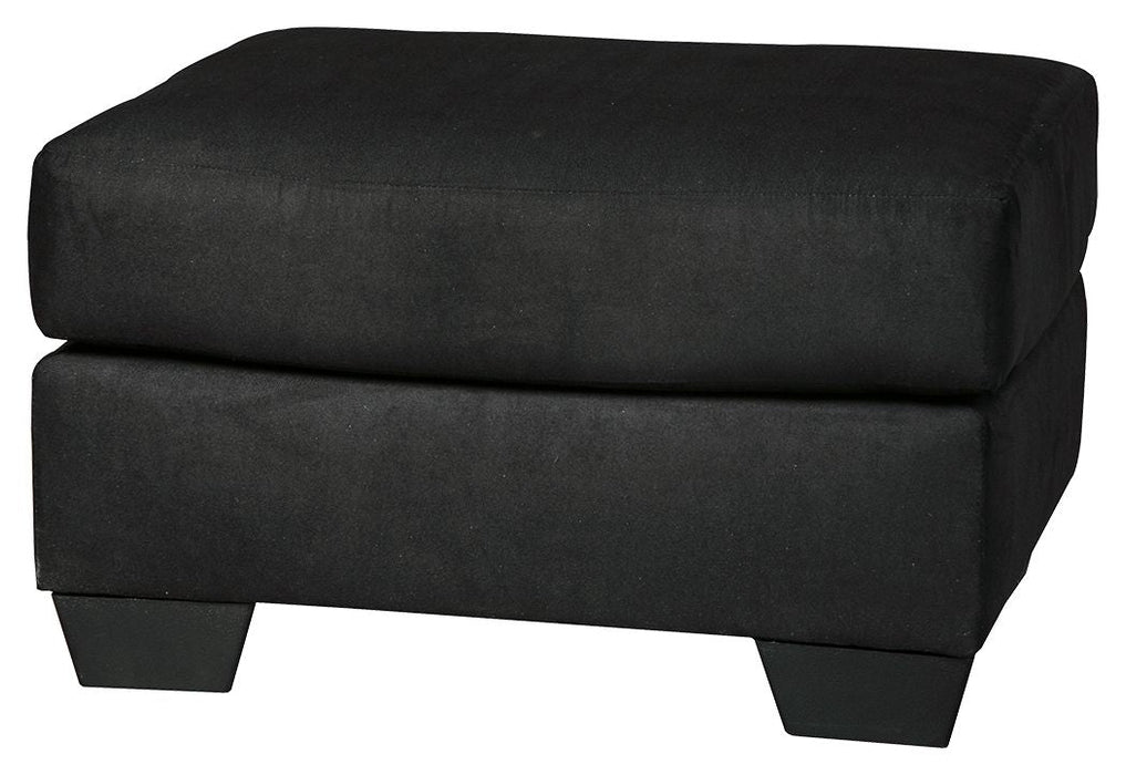 Darcy Ottoman - Black