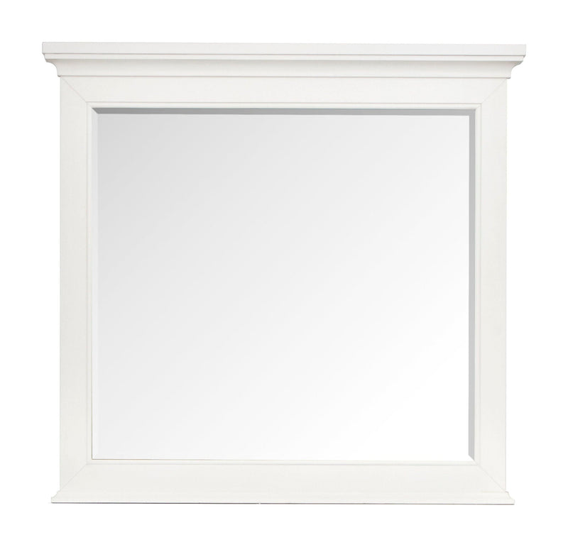 Juniper Hill - Landscape Mirror - Whisper White