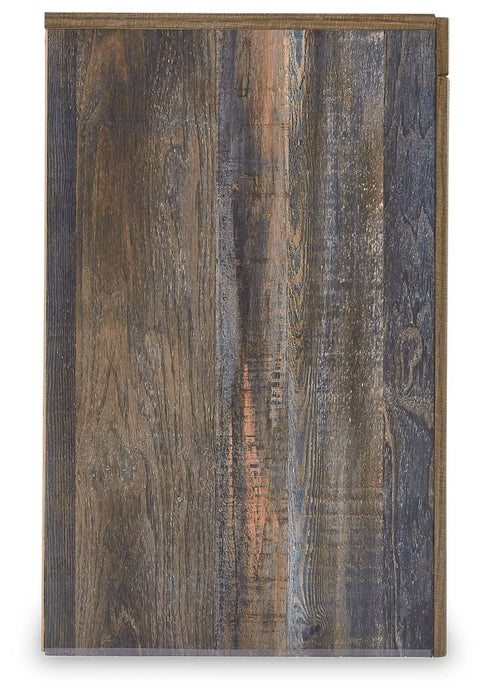 Drystan - Two Drawer Night Stand - Brown / Beige