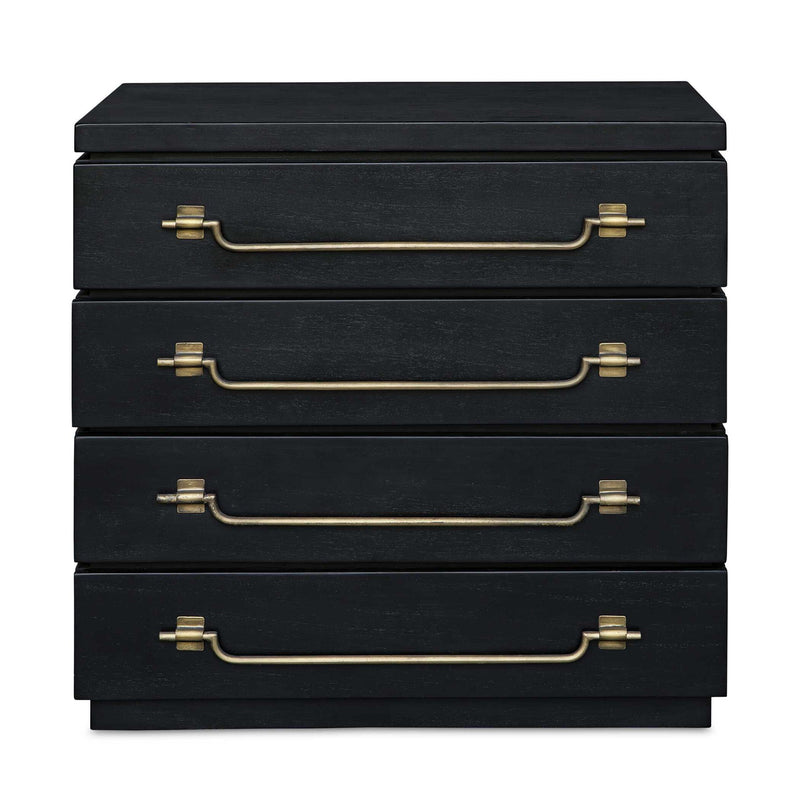 Halifax - Mahogany Accent Chest - Black