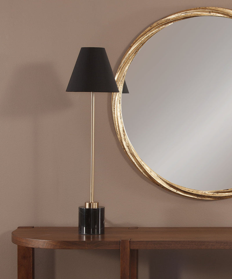 Naomi - Table Lamp - Black / Gold