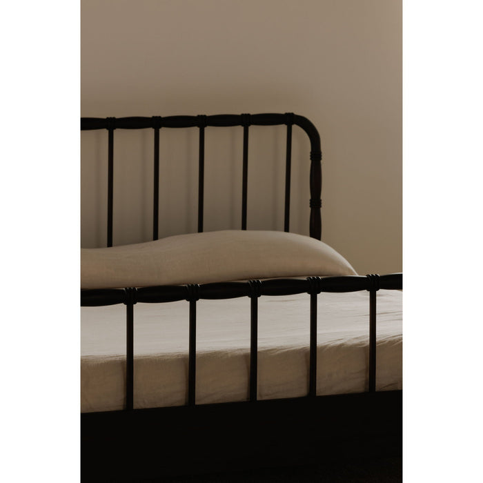 Vivian - King Bed - Dark Brown