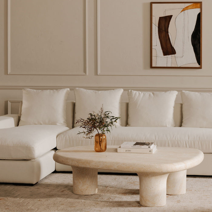 Warby - Outdoor Coffee Table - Beige
