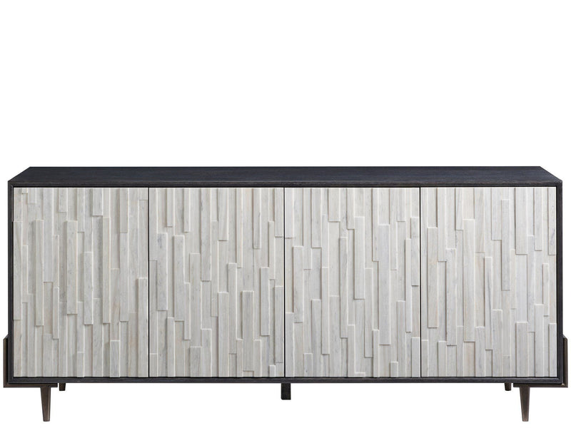 Curated Oslo Entertainment Console Dark Gray