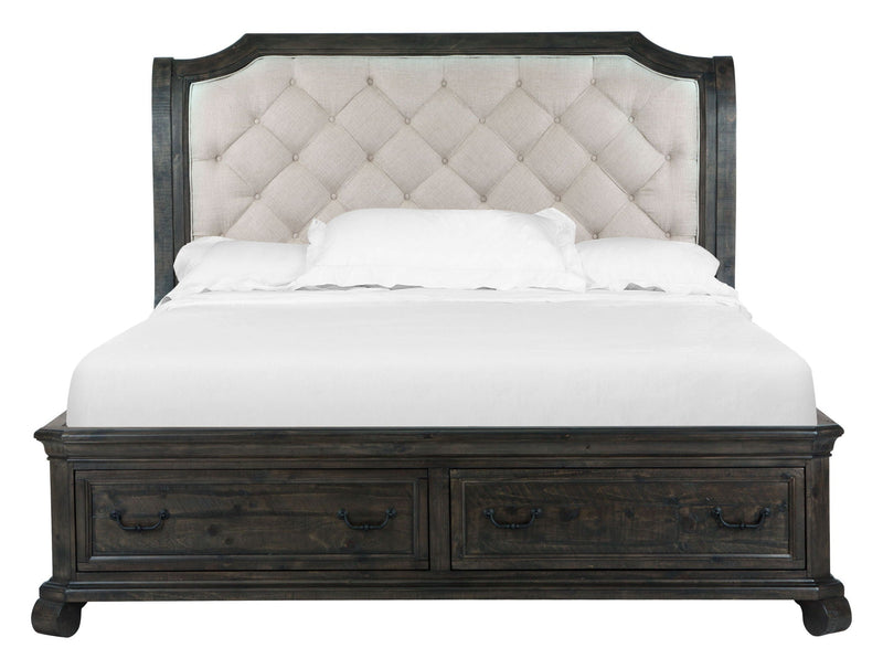 Bellamy - Complete Sleigh Storage Bed