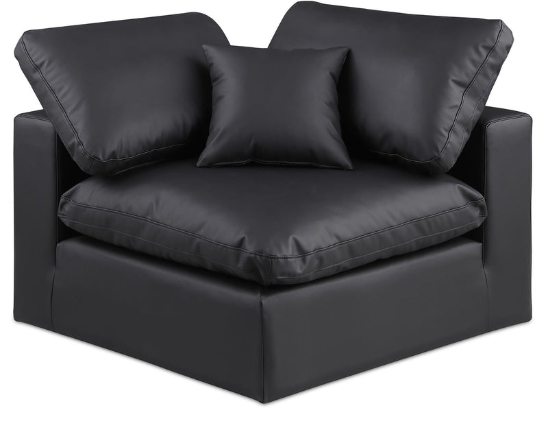 Comfy - Faux Leather Corner Chair