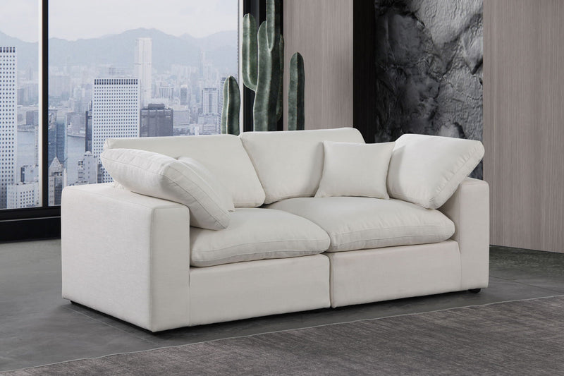 Comfy - Linen Modular Sofa 2 Seats