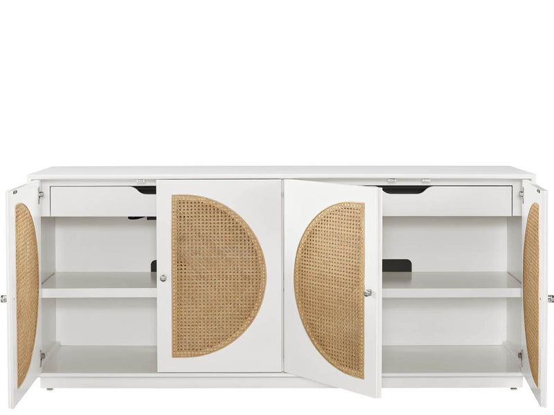 Modern - Credenza - White