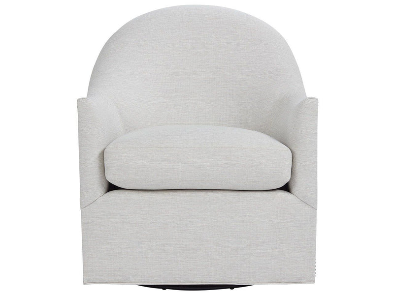 Roscoe Swivel Chair Special Order Pearl Silver