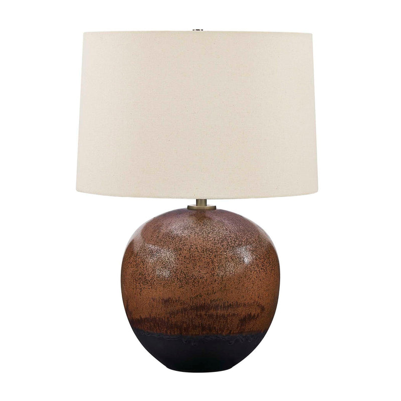 Brownell - Table Lamp - Rust Brown