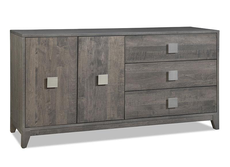 Belmont Sideboard Collection with 2/Wood Doors on Left & 3/Drawers on Right