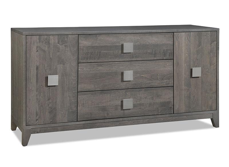 Belmont Sideboard Collection with 2/Wood Doors on Outside & 3/Drawers in Middle