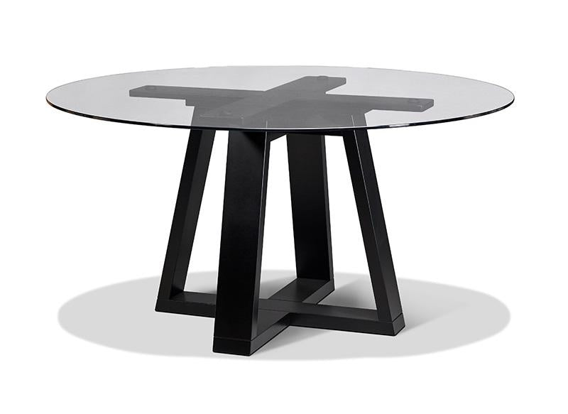 Belmont Dining Table Round with Single Pedestal Collection