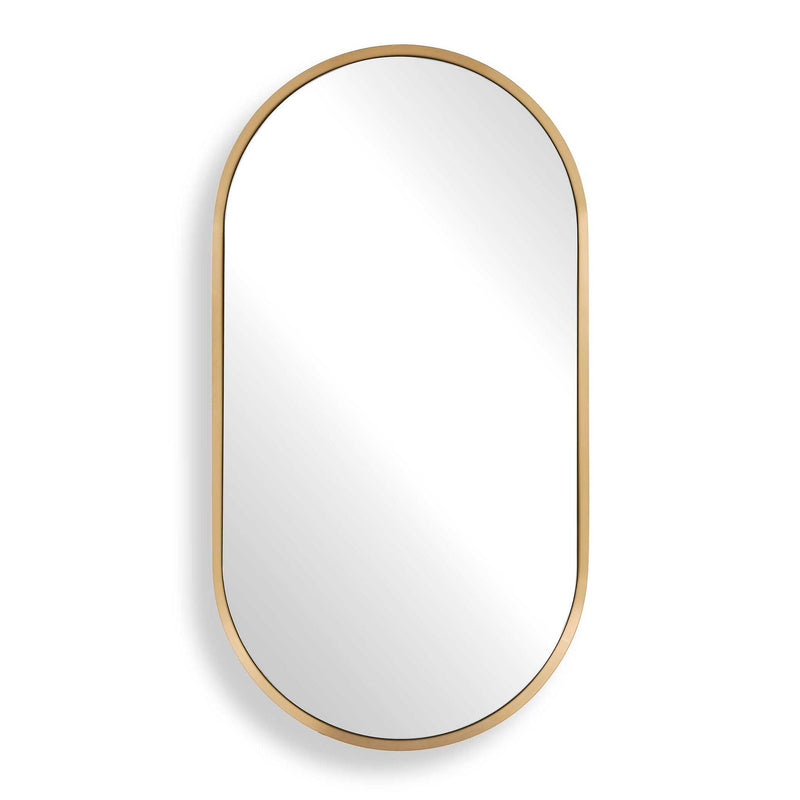 Torrado - Oval Mirror - Brass