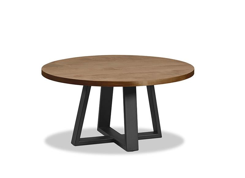 Belmont Metal Pedestal Round Coffee Table Collection