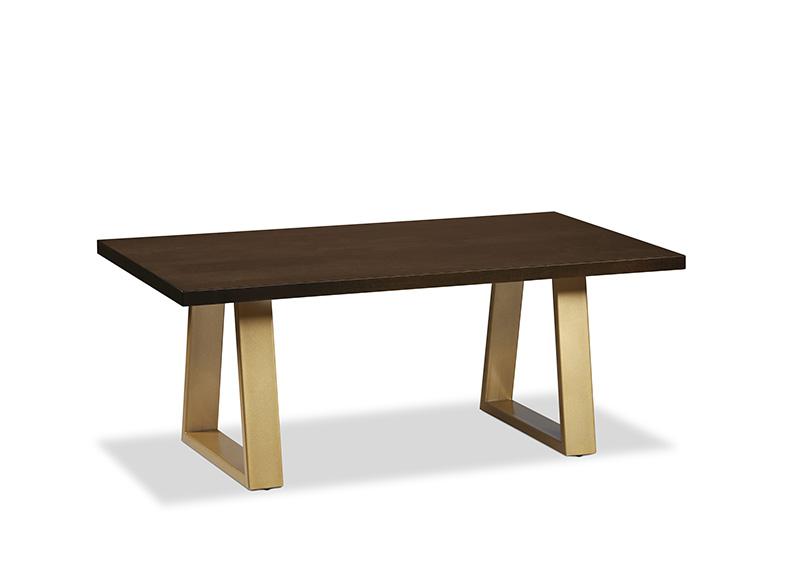 Belmont Metal Pedestal Coffee Table Collection