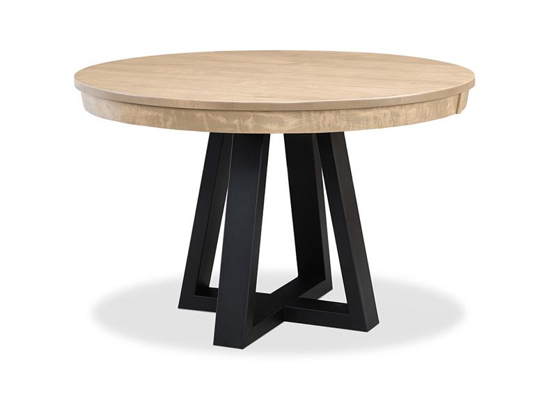 Belmont Dining Table Round with Single Pedestal Collection