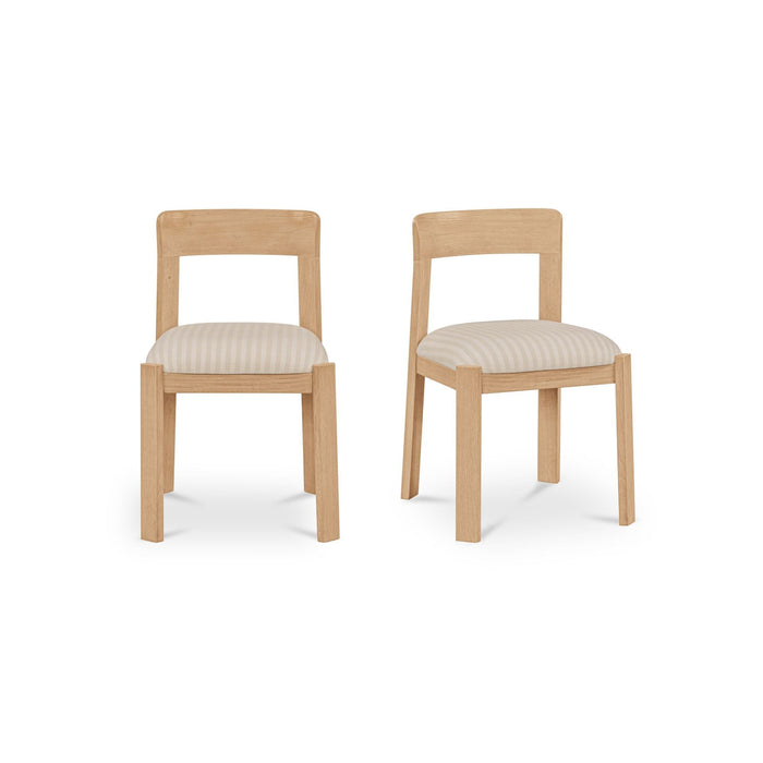 Oli - Dining Chair Stripe (Set of 2) - Multicolor