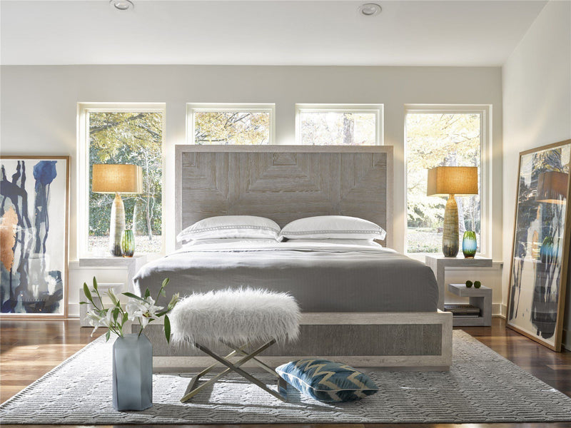 Modern Brinkley King Bed Dark Gray