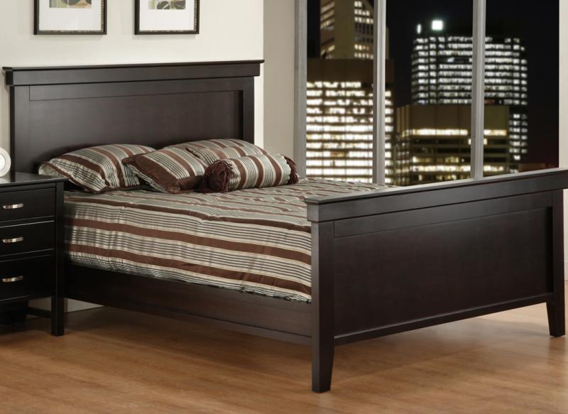 Brooklyn Bed With High Footboard