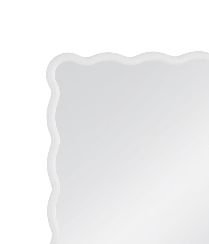 Bryony - Rectangle Wall Mirror - White