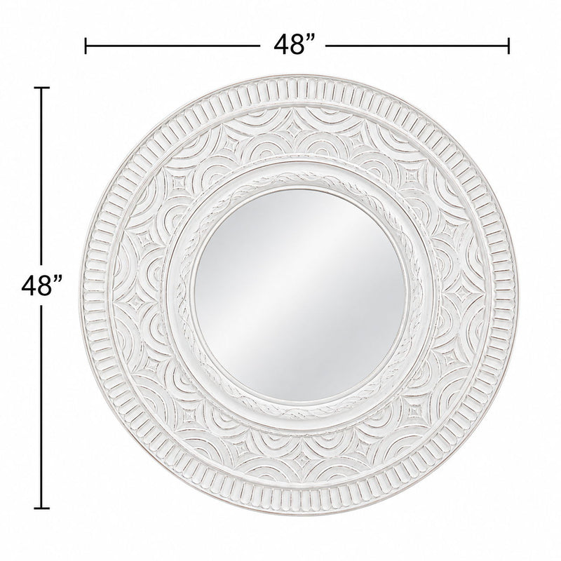 Holland - Wall Mirror - White