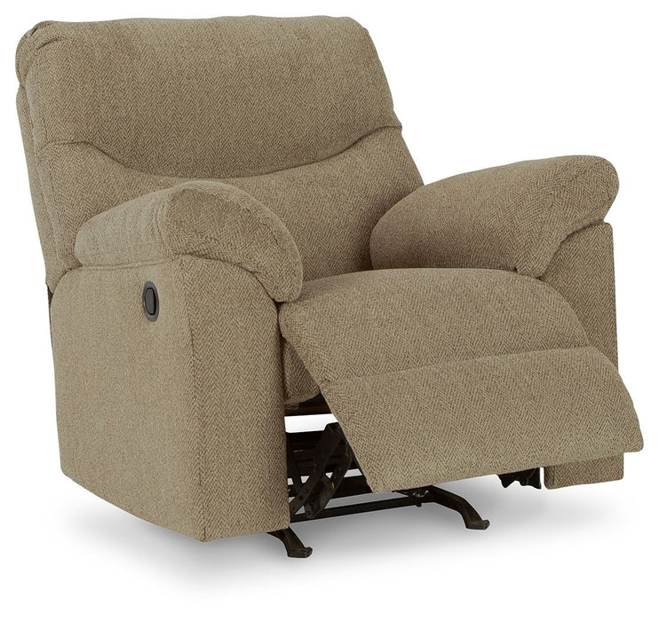 Alphons - Rocker Recliner - Fabric - Briar