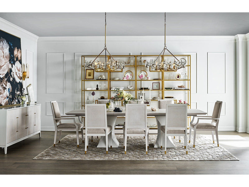 Miranda Kerr Brisbane Pedestal Dining Table White