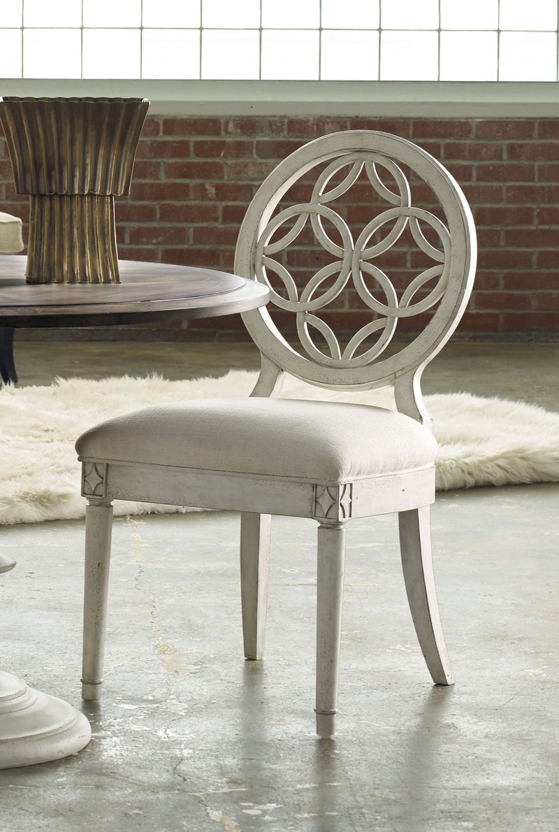 Melange - Brynlee Side Chair - White