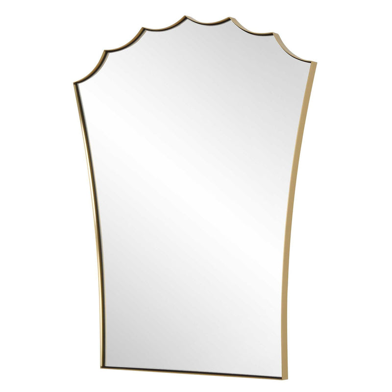 Monarch - Scalloped Arched Vanity Mirror