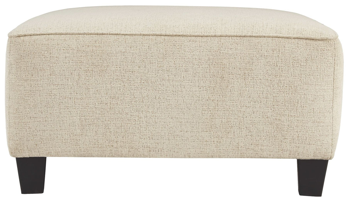 Abinger Oversized Accent Ottoman -  Natural