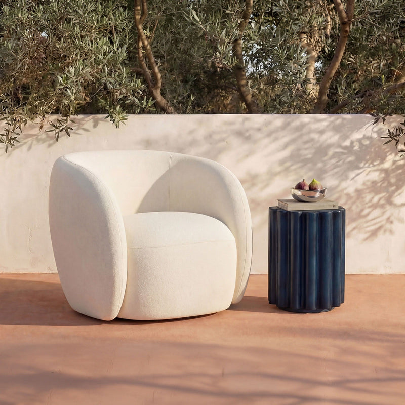 Rae - Outdoor Accent Chair - Cream