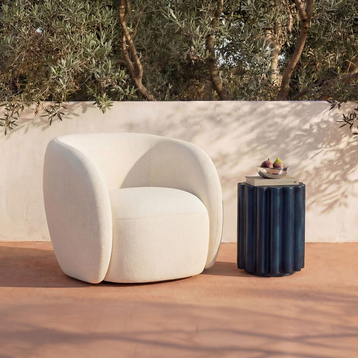 Rae - Outdoor Accent Chair - Cream