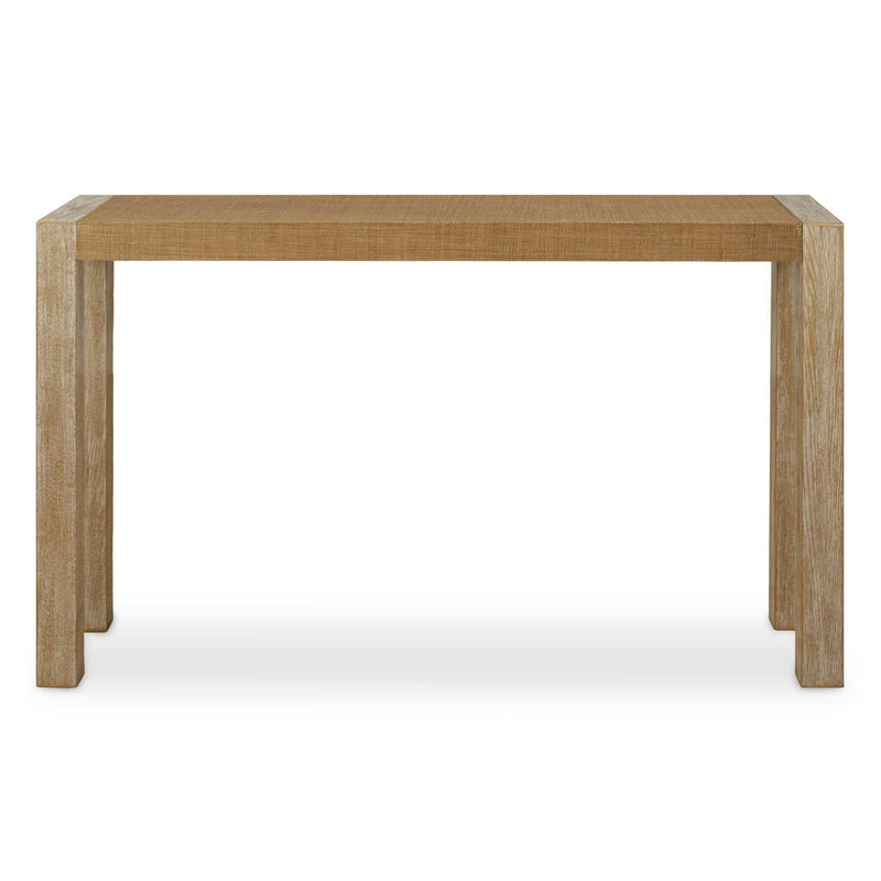 Bentley - Grasscloth Console Table